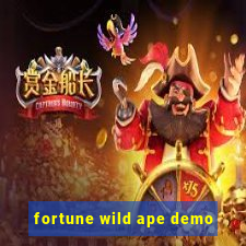 fortune wild ape demo